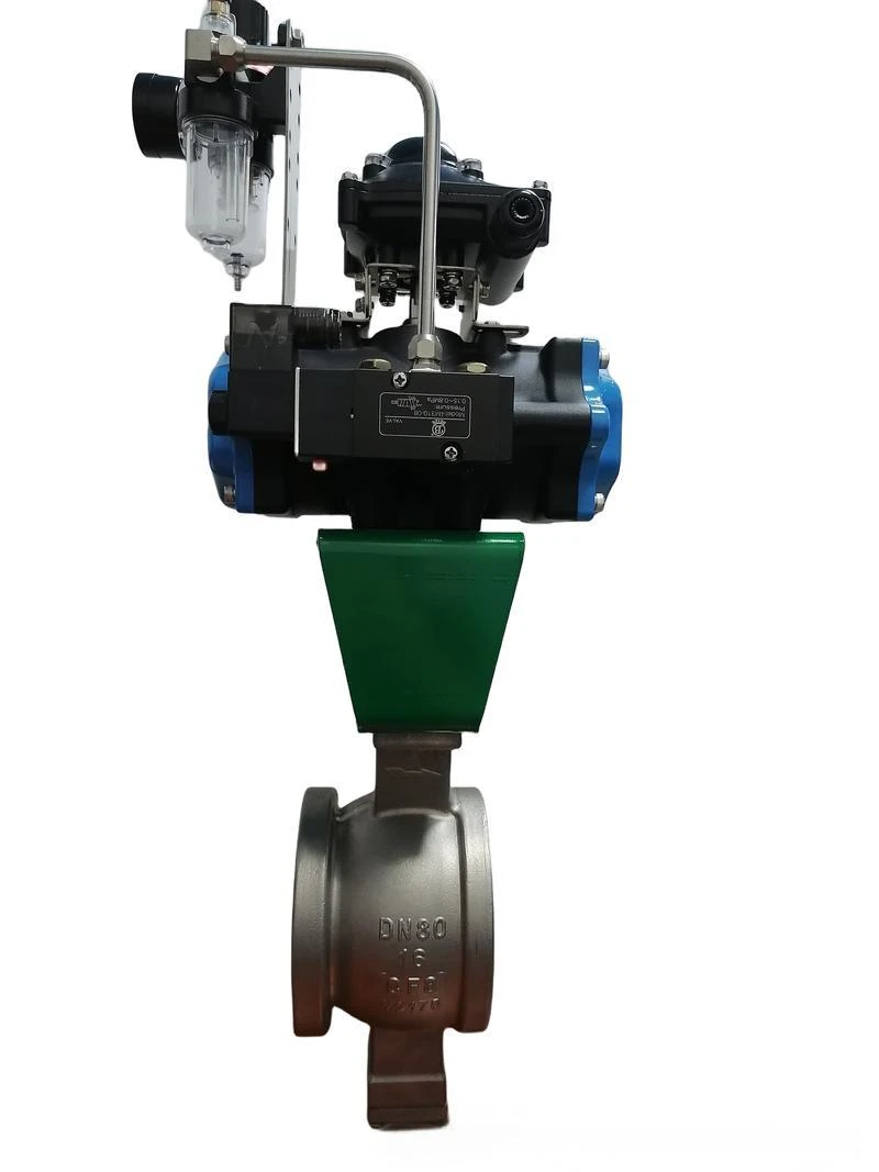 V-τύπου Pneumatic Ball Valve